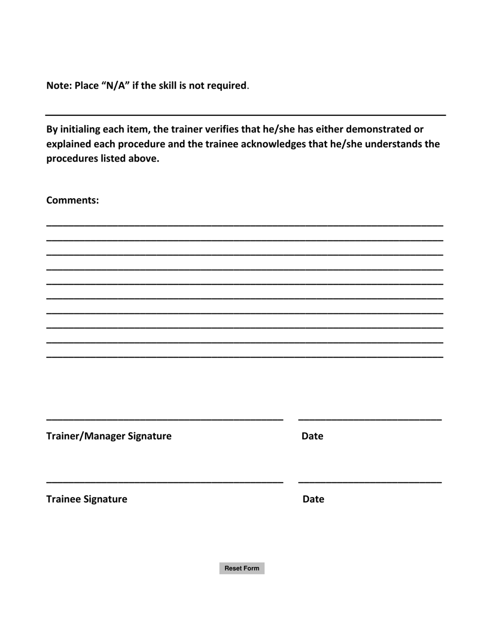 Basic Skills Training Record - Mississippi, Page 4