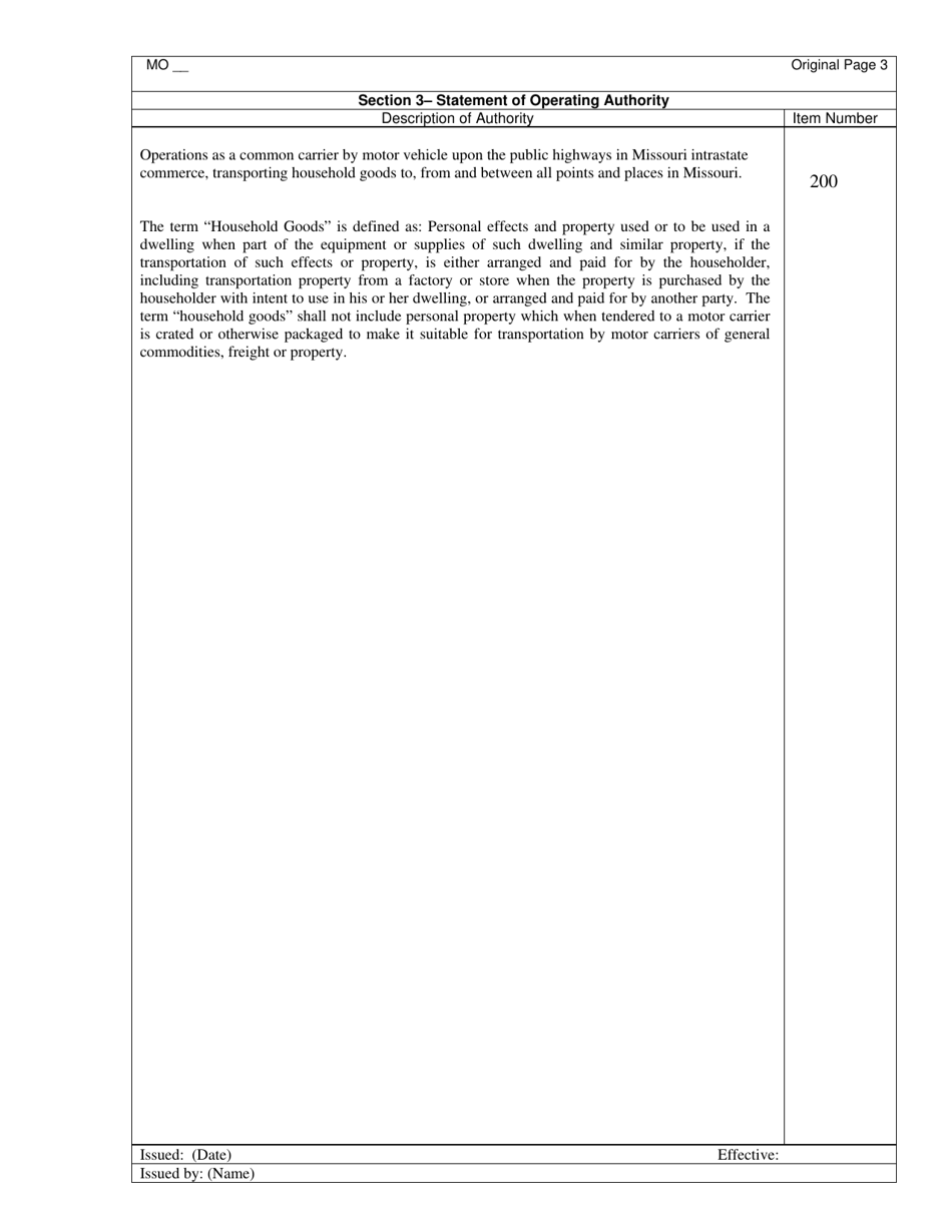 Hourly Rate Tariff - Missouri, Page 4