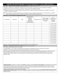 Form MO-1 Application to Operate in Intrastate Commerce - Missouri, Page 3