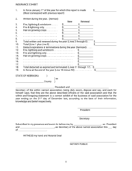 Annual Statement - Assessment Association - Nebraska, Page 8