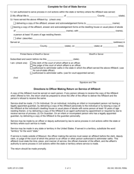 Form CS95 Affidavit for Termination of Child Support - Missouri, Page 3