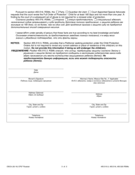 Form CP27 Motion for Renewal of Full Order of Protection - Child - Missouri (English/Russian), Page 3
