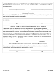 Form CP55 Motion to Terminate Full Order of Protection - Child - Missouri, Page 2