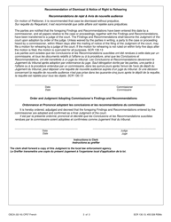 Form CP57 Request to Dismiss Petition for Order of Protection - Child - Missouri (English/French), Page 3