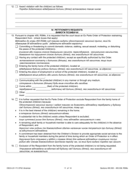 Form CP42 Petition for Order of Protection - Child - Missouri (English/Ukrainian), Page 11