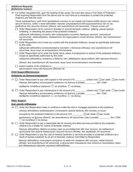 Form CP42 Petition for Order of Protection - Child - Missouri (English/Ukrainian), Page 12