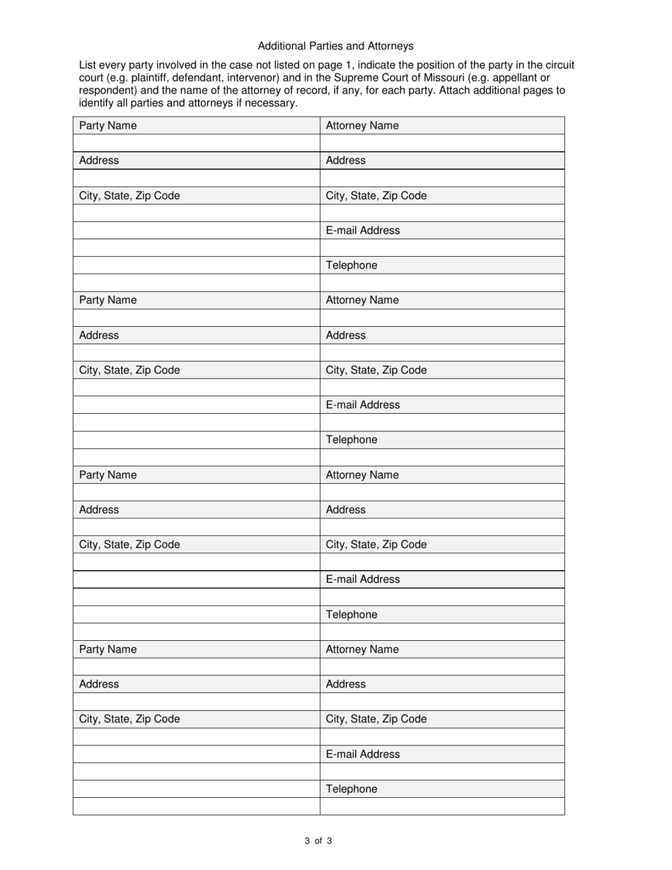 Notice of Appeal to Supreme Court of Missouri - Missouri, Page 3
