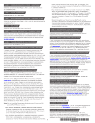 Instructions for Form MO-1120 Corporation Income Tax Return - Missouri, Page 4