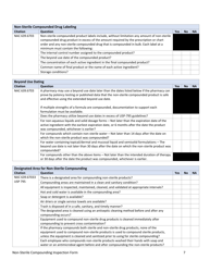 Non-sterile Compounding Inspection Form - Nevada, Page 7