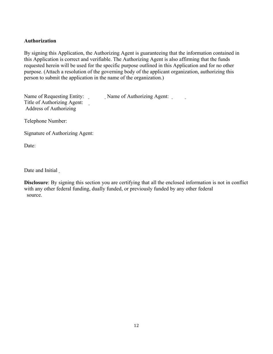 Scbgp Project Profile Template - Award Years 2022 Forward - Nevada, Page 12