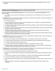 Form ON00275E Anti-racism Anti-hate Grant Program Application - Ontario, Canada, Page 3
