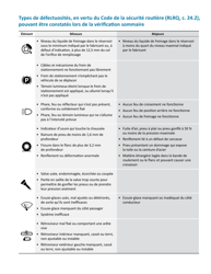 Grille De Verification Sommaire Et Avis De Defectuosite - Quebec, Canada (French), Page 5