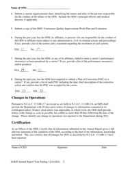 Certified Organized Delivery System (Ods) Annual Report - New Jersey, Page 3