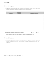 Certified Organized Delivery System (Ods) Annual Report - New Jersey, Page 5