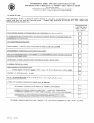 Form PB-120 Agency Request for Proposal - New Jersey, Page 4