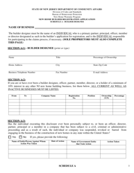 New Home Builder Registration Application - New Jersey, Page 9