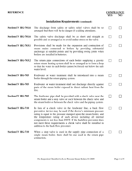 Pre-inspection Checklist for Low Pressure Steam Boilers - New Jersey, Page 4