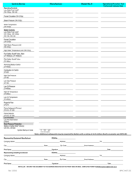 Form BPVC-INST.101 Installer/Service Verification of Function Testing and Operation of Controls and Safety Devices for All Boilers - New Jersey, Page 2