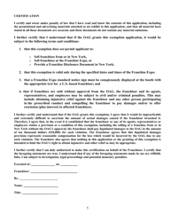 Exemption Request for an Unregistered U.S. Based Franchisor to Exhibit and Offer for Sale, but Not to Sell, Franchises at the International Franchise Expo in New York - New York, Page 5