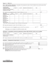 Form IT-604 Claim for Qeze Tax Reduction Credit - New York, Page 6