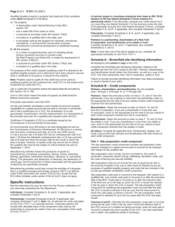 Instructions for Form IT-611.1 Claim for Brownfield Redevelopment Tax Credit for Qualified Sites Accepted Into the Brownfield Cleanup Program on or After June 23, 2008, and Prior to July 1, 2015 - New York, Page 2