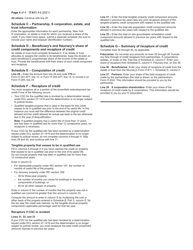 Instructions for Form IT-611.1 Claim for Brownfield Redevelopment Tax Credit for Qualified Sites Accepted Into the Brownfield Cleanup Program on or After June 23, 2008, and Prior to July 1, 2015 - New York, Page 4