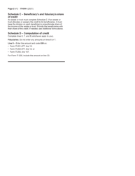 Instructions for Form IT-654 New York City Musical and Theatrical Production Tax Credit - New York, Page 2