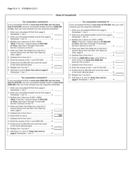 Instructions for Form IT-2105.9 Underpayment of Estimated Tax by Individuals and Fiduciaries - New York, Page 12