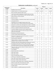 Instructions for Form IT-225 New York State Modifications - New York, Page 19