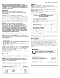 Instructions for Form IT-203-GR Group Return for Nonresident Partners - New York, Page 5