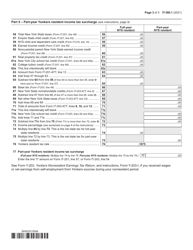 Form IT-360.1 Change of City Resident Status - New York, Page 3
