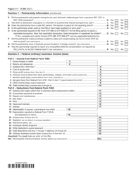 Form IT-204 Partnership Return - New York, Page 2