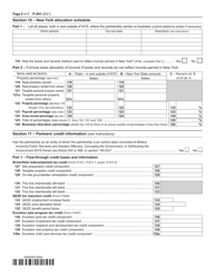 Form IT-204 Partnership Return - New York, Page 8