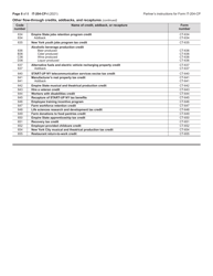 Instructions for Form IT-204-CP Schedule K-1 New York Corporate Partner&#039;s Schedule - New York, Page 8