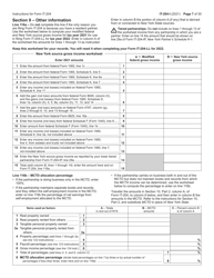 Instructions for Form IT-204, IT-204-IP, IT-204.1, IT-204-CP Schedule K, K-1 - New York, Page 7