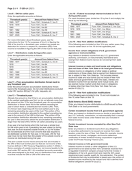 Instructions for Form IT-205-J New York State Accumulation Distribution for Exempt Resident Trusts - New York, Page 2