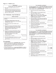 Instructions for Form IT-205-A Fiduciary Allocation - New York, Page 2