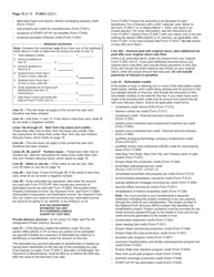 Instructions for Form IT-205 Fiduciary Income Tax Return - New York, Page 12