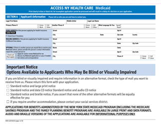 Form DOH-4220 Medicaid Application for Non-magi Eligibility Group - New York, Page 9
