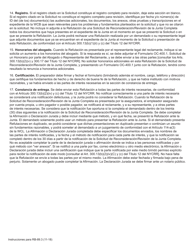Formulario RB-89.3 Refutacion De La Solicitud De Reconsideracion/Revision De La Junta Completa - New York (Spanish), Page 2