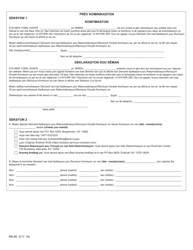 Form RB-89.3 Rebuttal of Application for Reconsideration/Full Board Review - New York (Haitian Creole), Page 4