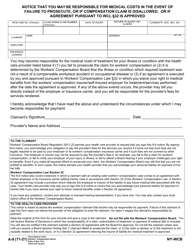 Form A-9 Notice That You May Be Responsible for Medical Costs in the Event of Failure to Prosecute, or if Compensation Claim Is Disallowed, or if Agreement Pursuant to Wcl 32 Is Approved - New York