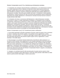 Form DD-2 Biannual Recertification to Entitlement to Benefits - New York (Italian), Page 2