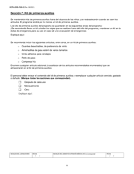 Formulario OCFS-LDSS-7020-S Plan De Atencion Medica - Centro De Cuidado Infantil - New York (Spanish), Page 11