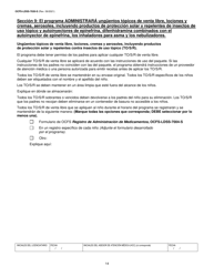 Formulario OCFS-LDSS-7020-S Plan De Atencion Medica - Centro De Cuidado Infantil - New York (Spanish), Page 14