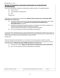 Formulario OCFS-LDSS-7020-S Plan De Atencion Medica - Centro De Cuidado Infantil - New York (Spanish), Page 19
