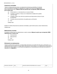 Formulario OCFS-LDSS-7020-S Plan De Atencion Medica - Centro De Cuidado Infantil - New York (Spanish), Page 22