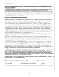 Formulario OCFS-LDSS-7020-S Plan De Atencion Medica - Centro De Cuidado Infantil - New York (Spanish), Page 26