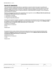 Formulario OCFS-LDSS-7020-S Plan De Atencion Medica - Centro De Cuidado Infantil - New York (Spanish), Page 27