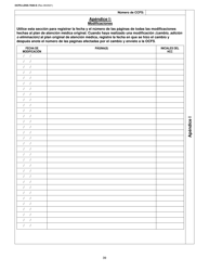 Formulario OCFS-LDSS-7020-S Plan De Atencion Medica - Centro De Cuidado Infantil - New York (Spanish), Page 39